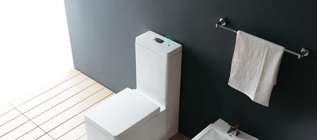Solution WAVE-ON touchless toilet flush, Microwave Sensor