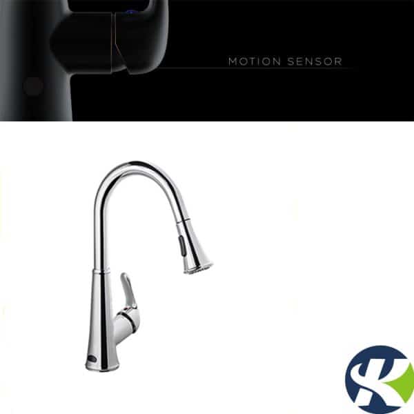 Brass Touchless Kitchen Faucet | Motion Sense And Easy Cleaning | KEGE